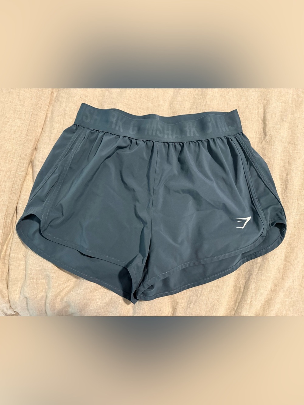 Gymshark Women's Athletic Shorts - Slate Blue